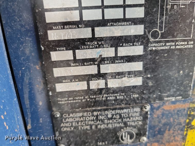 image for item LD9114 Komatsu MPF15 forklift