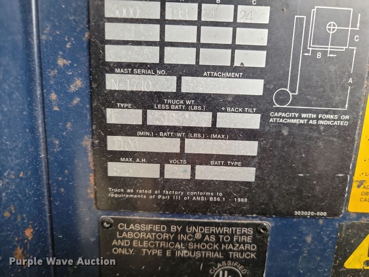 image for item LD9115 Komatsu MPF15 forklift