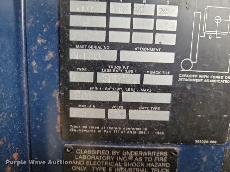 image for item LD9115 Komatsu MPF15 forklift