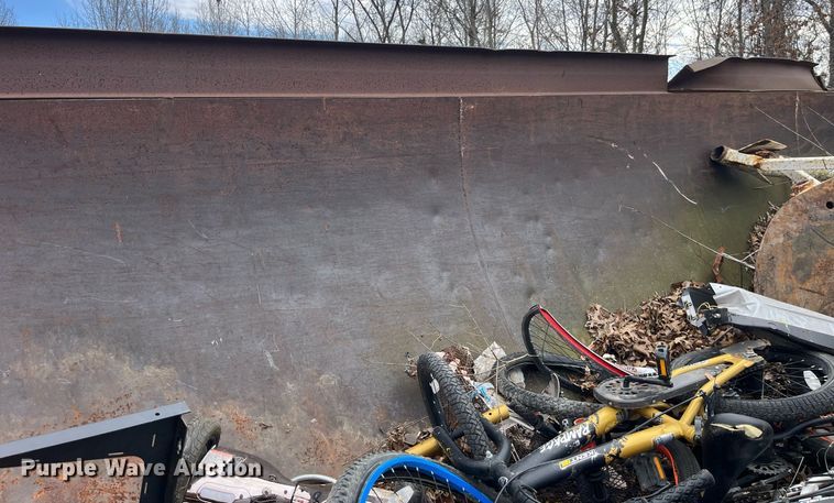 image for item LE9004 1989 Fruehauf  DRXX-M2-30 end dump trailer