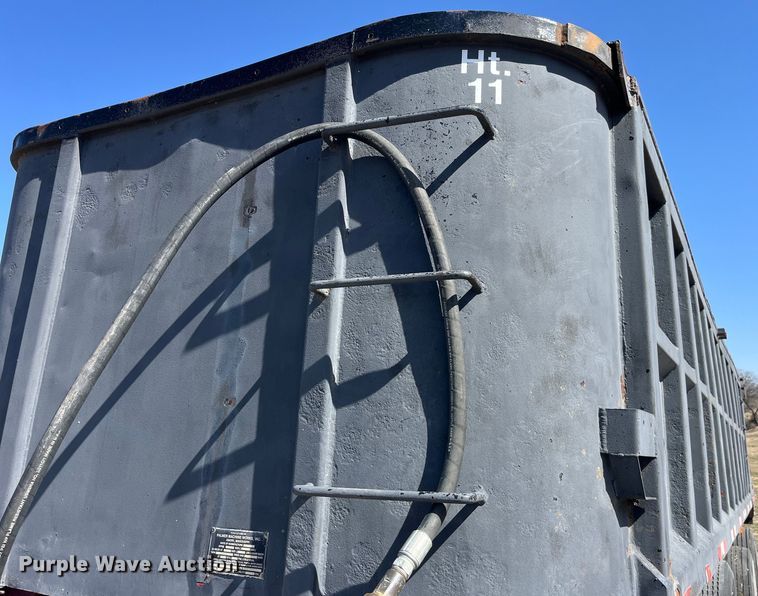 image for item LE9025 1995 Palmer TA-26F end dump trailer