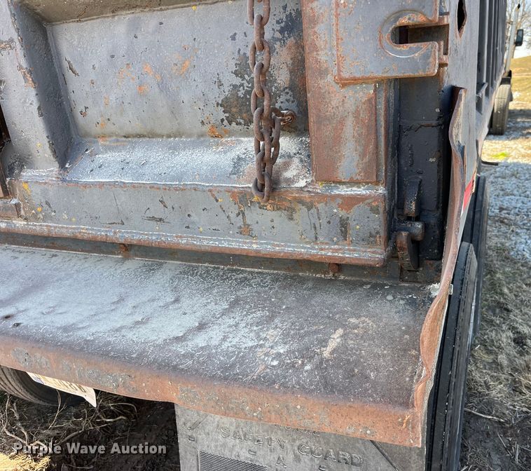 image for item LE9025 1995 Palmer TA-26F end dump trailer