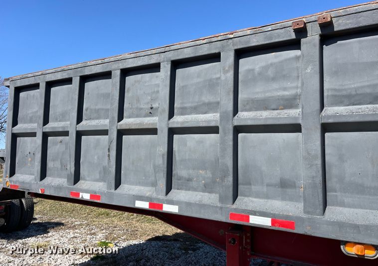 image for item LE9025 1995 Palmer TA-26F end dump trailer