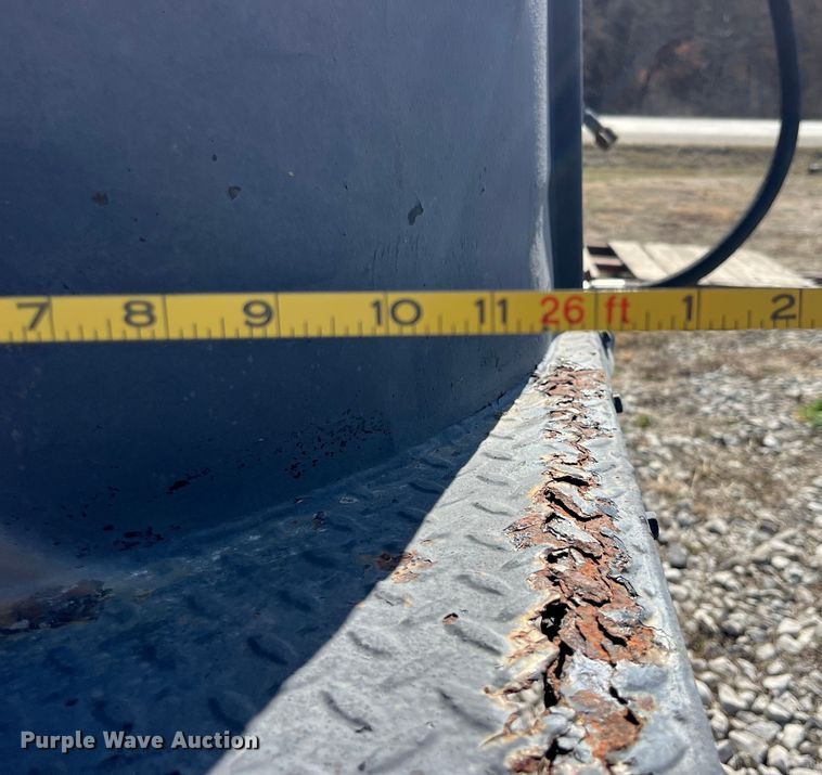 image for item LE9025 1995 Palmer TA-26F end dump trailer