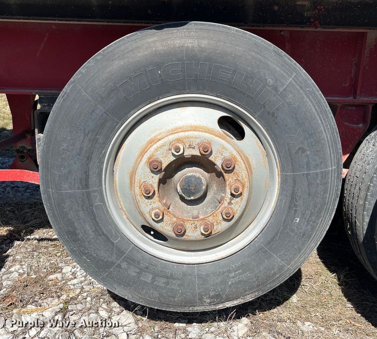 image for item LE9025 1995 Palmer TA-26F end dump trailer