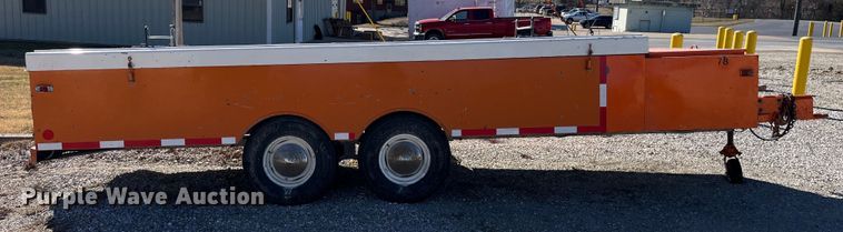image for item LE9030 1979 A.B. Chance H/S hot stick utility trailer
