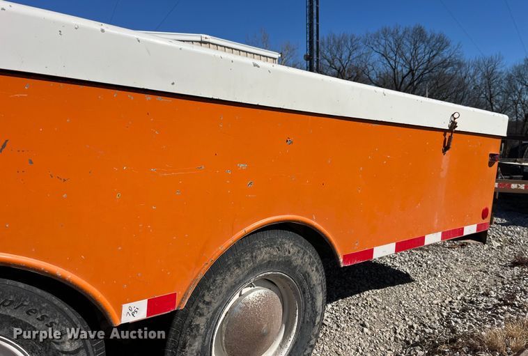 image for item LE9030 1979 A.B. Chance H/S hot stick utility trailer