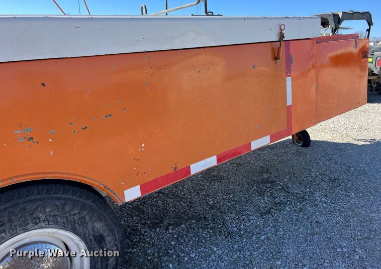 image for item LE9030 1979 A.B. Chance H/S hot stick utility trailer