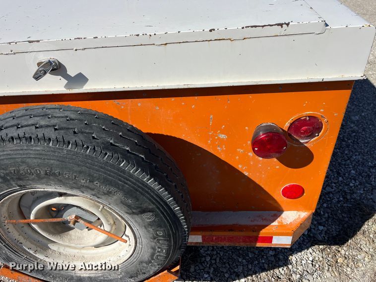 image for item LE9030 1979 A.B. Chance H/S hot stick utility trailer