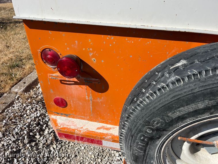 image for item LE9030 1979 A.B. Chance H/S hot stick utility trailer