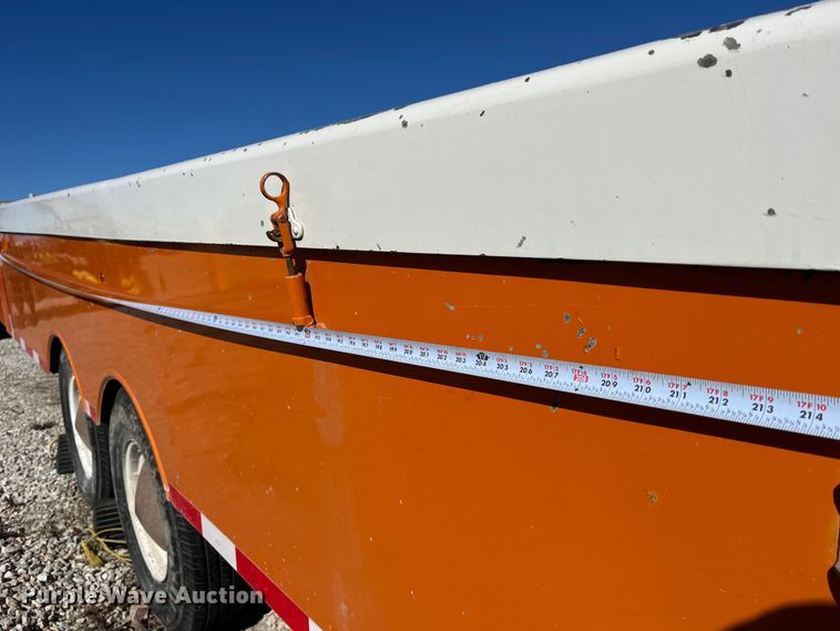 image for item LE9030 1979 A.B. Chance H/S hot stick utility trailer