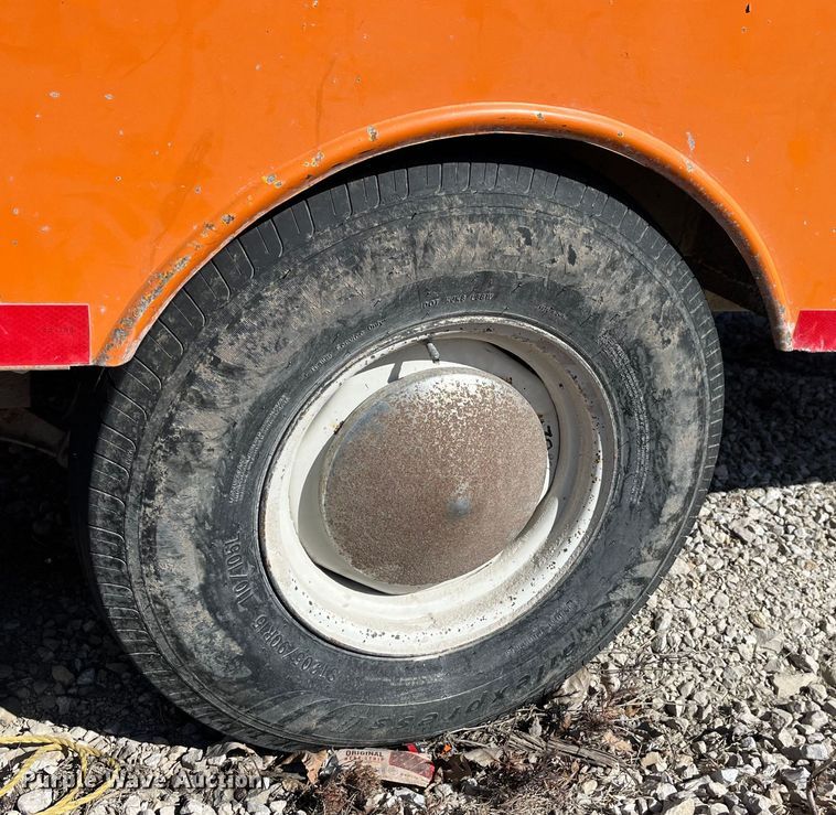 image for item LE9030 1979 A.B. Chance H/S hot stick utility trailer