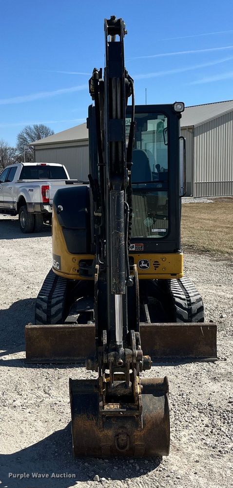 image for item LE9036 2015 John Deere 35G mini excavator