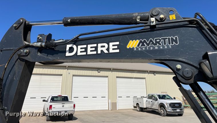 image for item LE9036 2015 John Deere 35G mini excavator