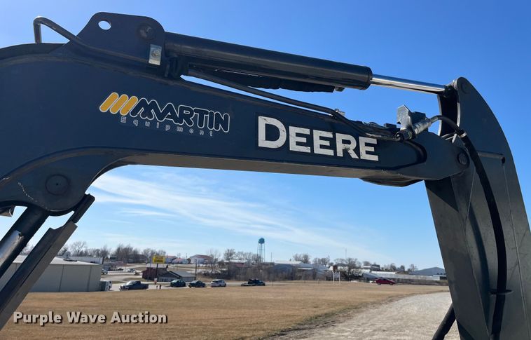 image for item LE9036 2015 John Deere 35G mini excavator