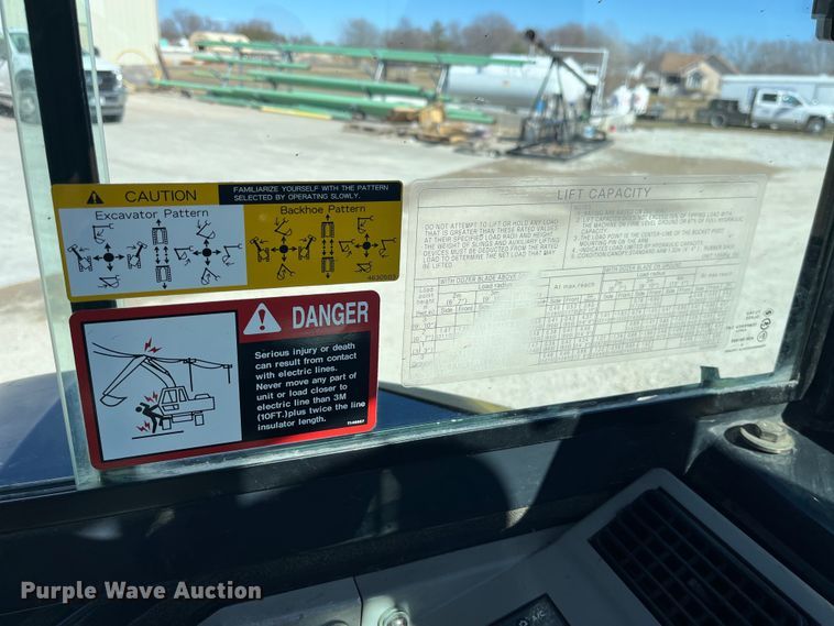 image for item LE9036 2015 John Deere 35G mini excavator