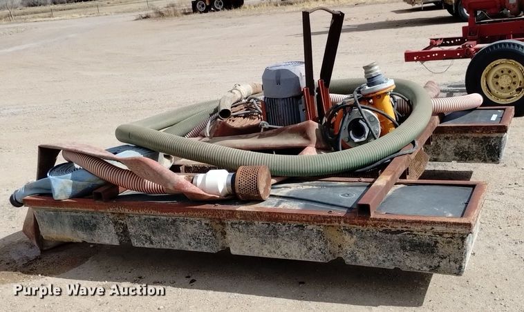 image for item LN9936 Shop built Pond pump