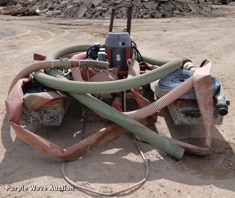 image for item LN9936 Shop built Pond pump