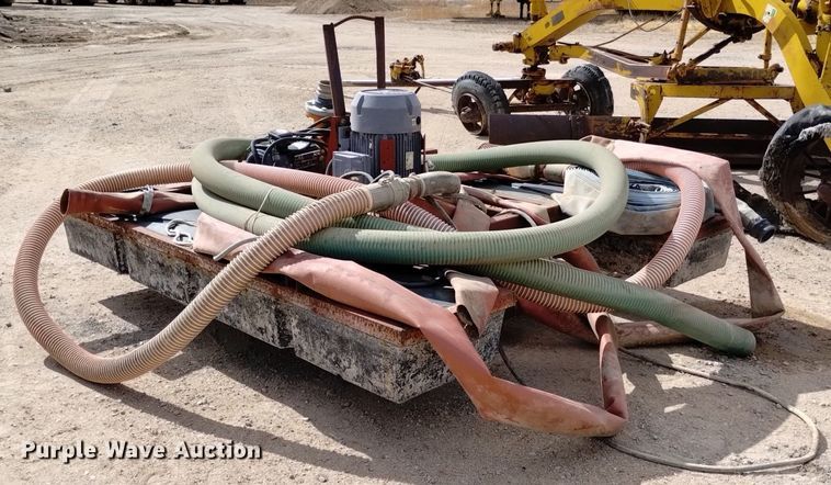 image for item LN9936 Shop built Pond pump