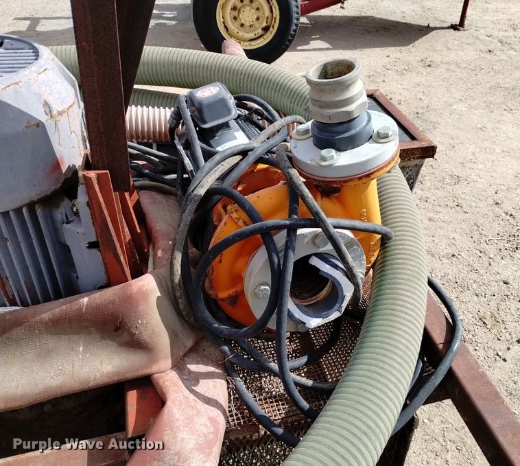 image for item LN9936 Shop built Pond pump