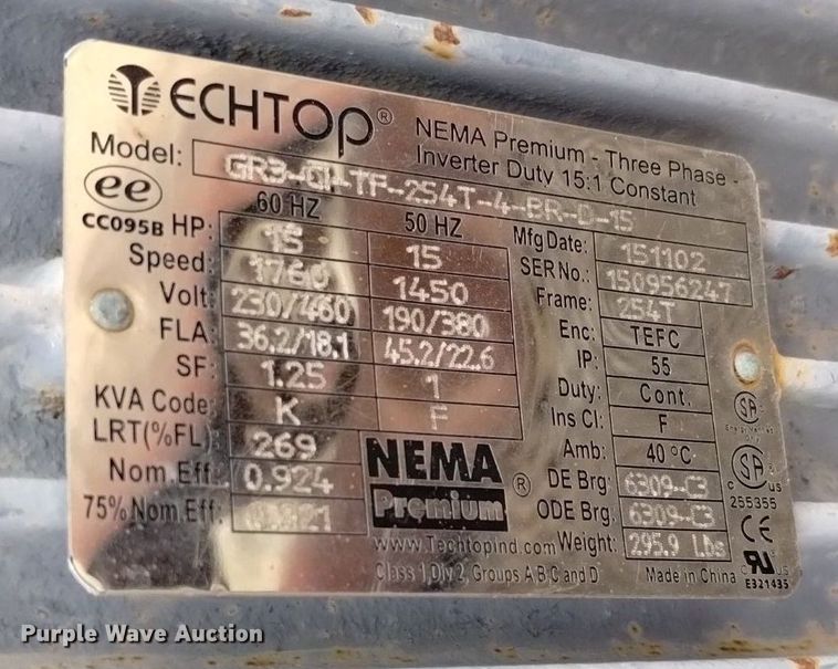 image for item LN9936 Shop built Pond pump