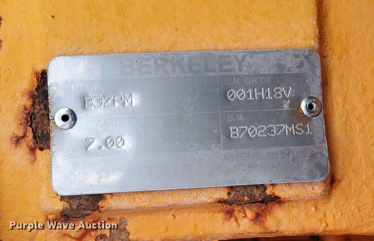 image for item LN9936 Shop built Pond pump