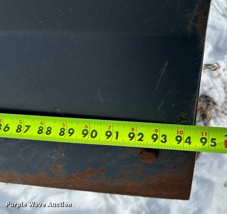 image for item LO9490 TMG Industrial skid steer dozer blade