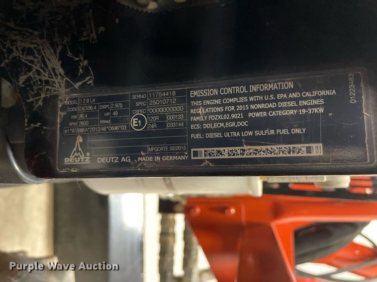 image for item LW9000 2015 Ditch Witch  RT45 trencher