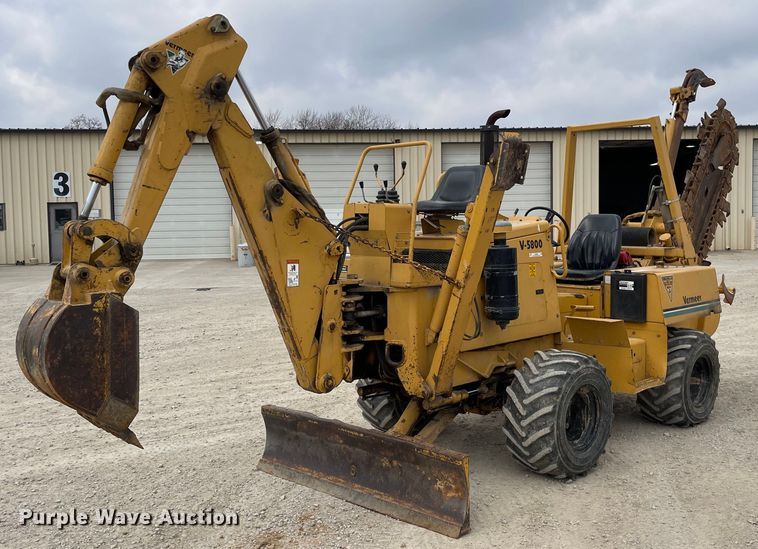 image for item LW9004 1997 Vermeer  V5800 trencher