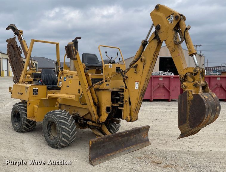 image for item LW9004 1997 Vermeer  V5800 trencher