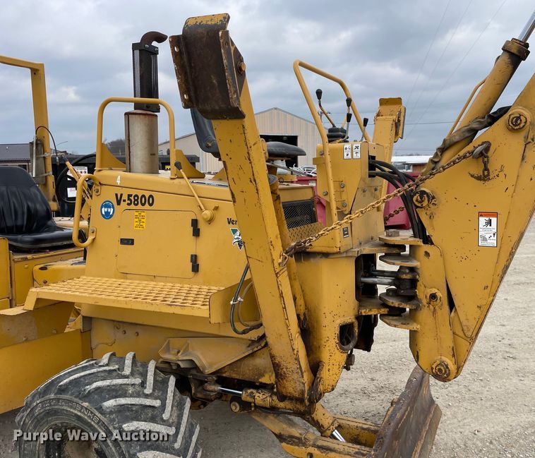 image for item LW9004 1997 Vermeer  V5800 trencher
