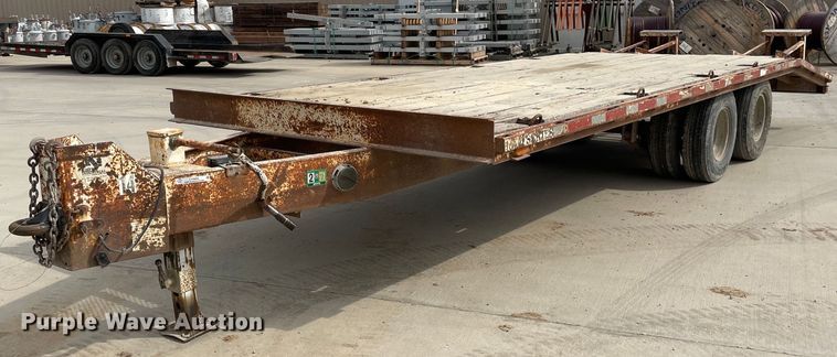 image for item LW9005 1995 Kiefer equipment trailer