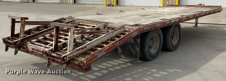 image for item LW9005 1995 Kiefer equipment trailer