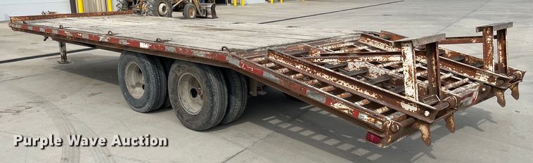 image for item LW9005 1995 Kiefer equipment trailer