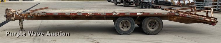 image for item LW9005 1995 Kiefer equipment trailer