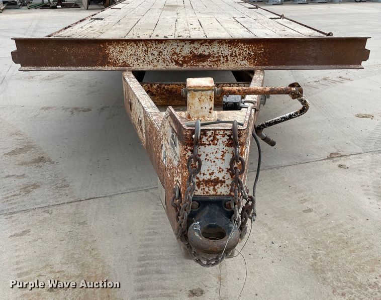 image for item LW9005 1995 Kiefer equipment trailer