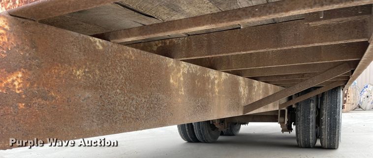 image for item LW9005 1995 Kiefer equipment trailer