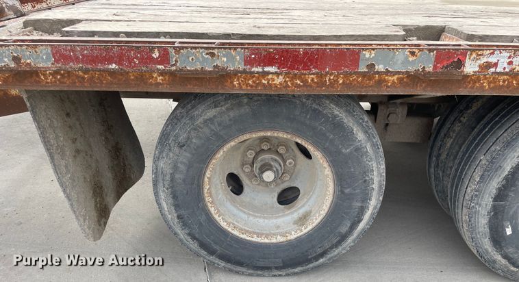 image for item LW9005 1995 Kiefer equipment trailer