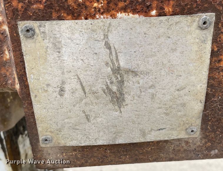 image for item LW9005 1995 Kiefer equipment trailer