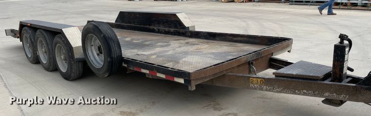 image for item LW9006 2015 Imperial   WB-21-21 tilt deck equipment trailer