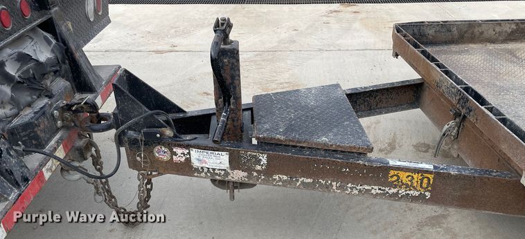 image for item LW9006 2015 Imperial   WB-21-21 tilt deck equipment trailer