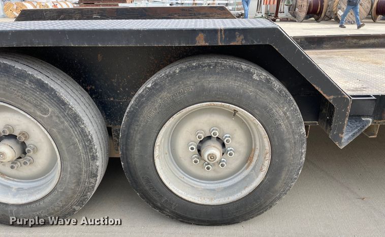 image for item LW9006 2015 Imperial   WB-21-21 tilt deck equipment trailer