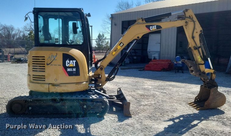 image for item MI9988 2014 Caterpillar 303.5E CR mini excavator