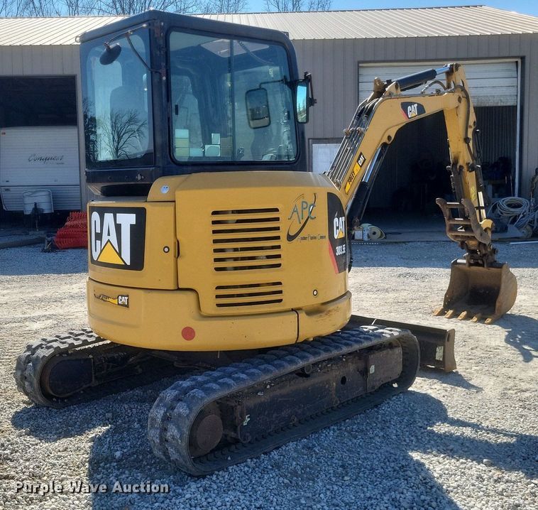 image for item MI9988 2014 Caterpillar 303.5E CR mini excavator