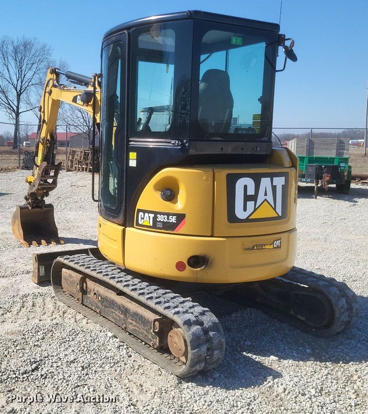 image for item MI9988 2014 Caterpillar 303.5E CR mini excavator