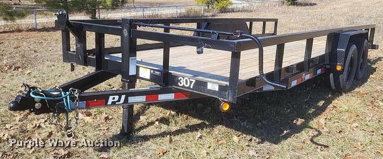 image for item MI9995 2022 PJ utility trailer