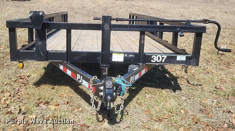 image for item MI9995 2022 PJ utility trailer