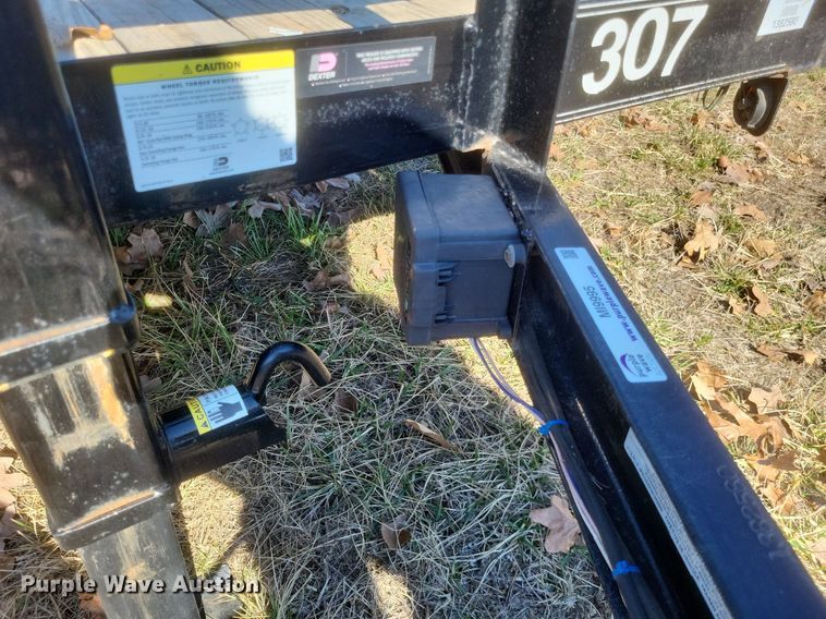 image for item MI9995 2022 PJ utility trailer