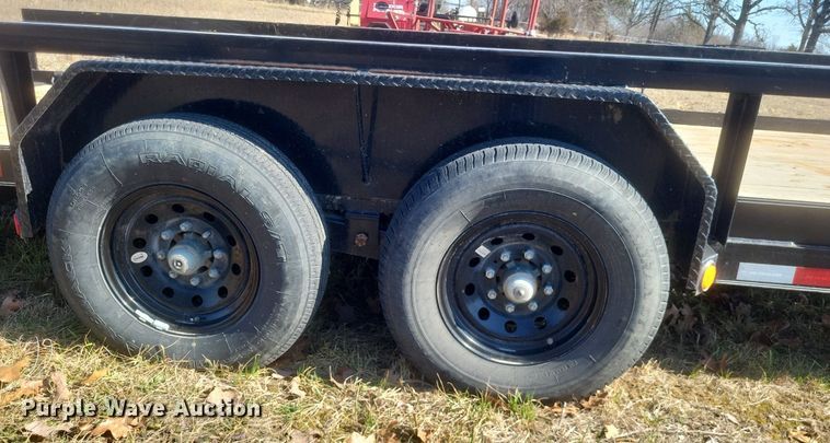 image for item MI9995 2022 PJ utility trailer