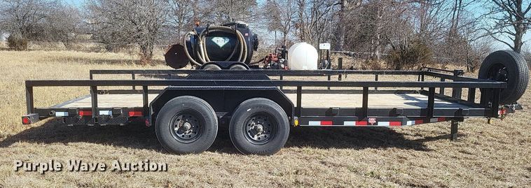 image for item MI9998 2022 PJ utility trailer
